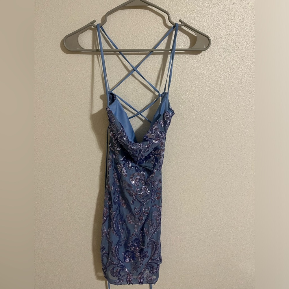 Shimmery Mini Dress